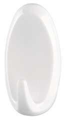 Tesa крючки PowerStrips Large Ovale, белые 2 шт. цена и информация | Аксессуары для ванной комнаты | 220.lv