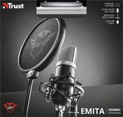 Микрофон Trust GXT 252 Emita цена и информация | Микрофоны | 220.lv