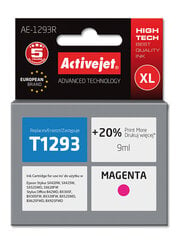 Картридж для струйных принтеров Activejet AE-1293R для Epson T1293, 9 мл, пурпурный (magenta) цена и информация | Картриджи для струйных принтеров | 220.lv