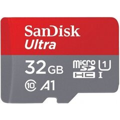 MEMORY MICRO SDHC 32GB UHS-I/W/A SDSQUAR-032G-GN6IA SANDISK цена и информация | Карты памяти для телефонов | 220.lv