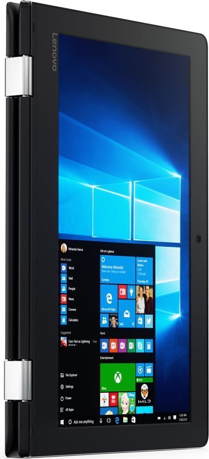 Lenovo Yoga 310-11IAP Win10 Home (80U2005FPB) cena un informācija | Portatīvie datori | 220.lv