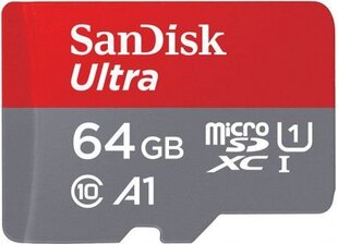 MEMORY MICRO SDXC 64GB UHS-I/W/A SDSQUAR-064G-GN6IA SANDISK цена и информация | Карты памяти для мобильных телефонов | 220.lv