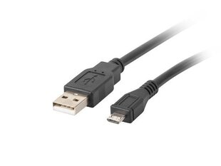 Lanberg USB Micro-B(M)->USB-A(M) 2.0, 1.8m cena un informācija | Kabeļi un vadi | 220.lv