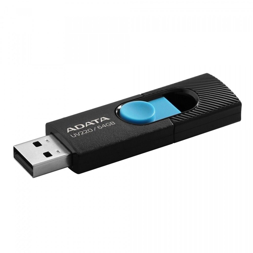 Adata AUV220-64G-RBKBL cena un informācija | USB Atmiņas kartes | 220.lv