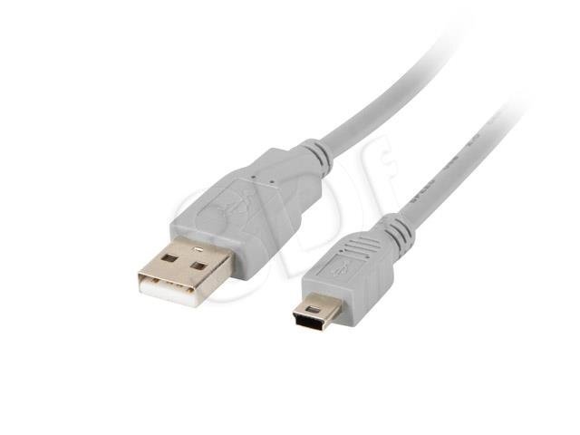 USB 2.0 A uz Mini USB B Kabelis Lanberg CA-USBK-10CC-0018-S (1,8 m) cena un informācija | Kabeļi un vadi | 220.lv