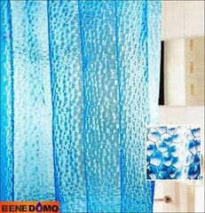 3D vannas aizkari 180x180 cm "Benedomo" cena un informācija | Vannas istabas aksesuāri | 220.lv