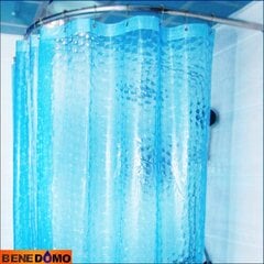 3D vannas aizkari 180x180 cm "Benedomo" цена и информация | Аксессуары для ванной комнаты | 220.lv