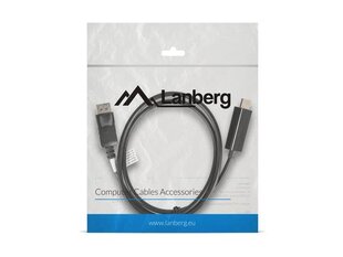 Lanberg CA-DPHD-10CC-0010-BK цена и информация | Кабели и провода | 220.lv