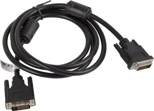 Lanberg kabelis CA-DVID-10CC-0018-BK cena un informācija | Kabeļi un vadi | 220.lv