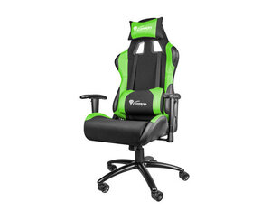 Игровое кресло Genesis Nitro 550, черное/зеленое  цена и информация | Офисные кресла | 220.lv