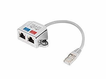 UTP Kategorijas 6 Nelokamo Kabeļu Tīkli Lanberg AD-0026-S cena un informācija | Adapteri un USB centrmezgli | 220.lv