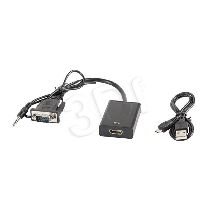 Lanberg AD-0021-BK цена и информация | Adapteri un USB centrmezgli | 220.lv