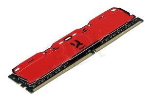 GoodRam DDR4 IRDM X 2x8GB, 3000MHz, CL16 (IR-XR3000D464L16S/16GDC) цена и информация | Оперативная память (RAM) | 220.lv