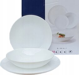 LUMINARC Divali обеденный сервиз, 18 шт. цена и информация | Посуда, тарелки, обеденные сервизы | 220.lv