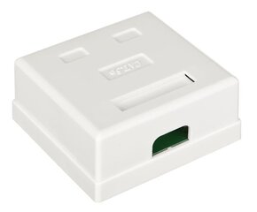 Alantec GN002 vadu savienotājs 2xRJ45 Balts cena un informācija | Komutatori (Switch) | 220.lv