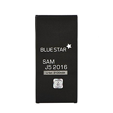 Akumulators Blue Star piemērots Samsung J510 Galaxy J5 (2016), 3100 mAh (EB-BJ510CBE) cena un informācija | Akumulatori mobilajiem telefoniem | 220.lv