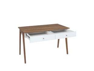 Письменный стол Heda 2S, белый цена и информация | Компьютерные, письменные столы | 220.lv