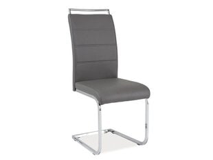 Набор из 4 стульев H441, серый цена и информация | Стулья для кухни и столовой | 220.lv