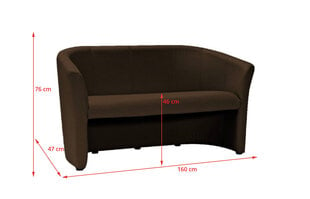 Dīvāns Tm-3, pelēks cena un informācija | Dīvāni | 220.lv