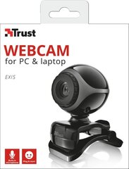 Веб-камера TRUST 17003 цена и информация | Компьютерные (Веб) камеры | 220.lv