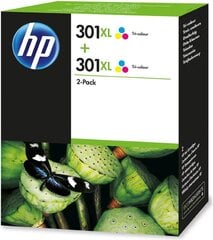 Струйный картридж Hp No.301XL (D8J46AE), трехцветный цена и информация | Картриджи для струйных принтеров | 220.lv