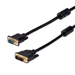 Akyga AK-AV-03, DVI/VGA, 1.8 m цена и информация | Кабели и провода | 220.lv