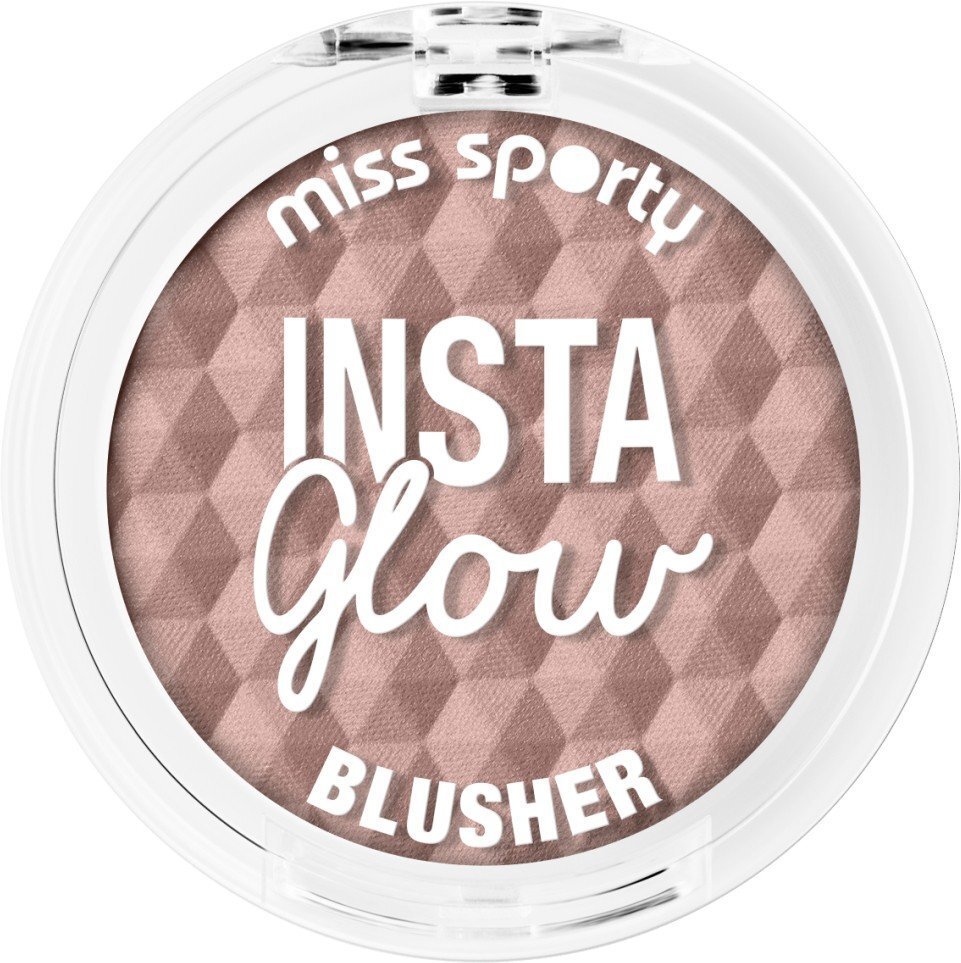 Vaigu sārtums Miss Sporty Insta Glow 002 Radiant Mocha, 5g цена и информация | Bronzeri, vaigu sārtumi | 220.lv