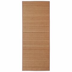 Bambusa Paklājs 80 x 300 cm Brūns cena un informācija | Paklāji | 220.lv
