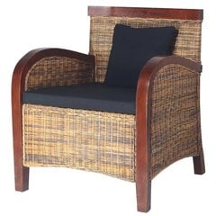 Кресло отдыха с ротанговой отделкой цена и информация | скамейка со столиком | 220.lv
