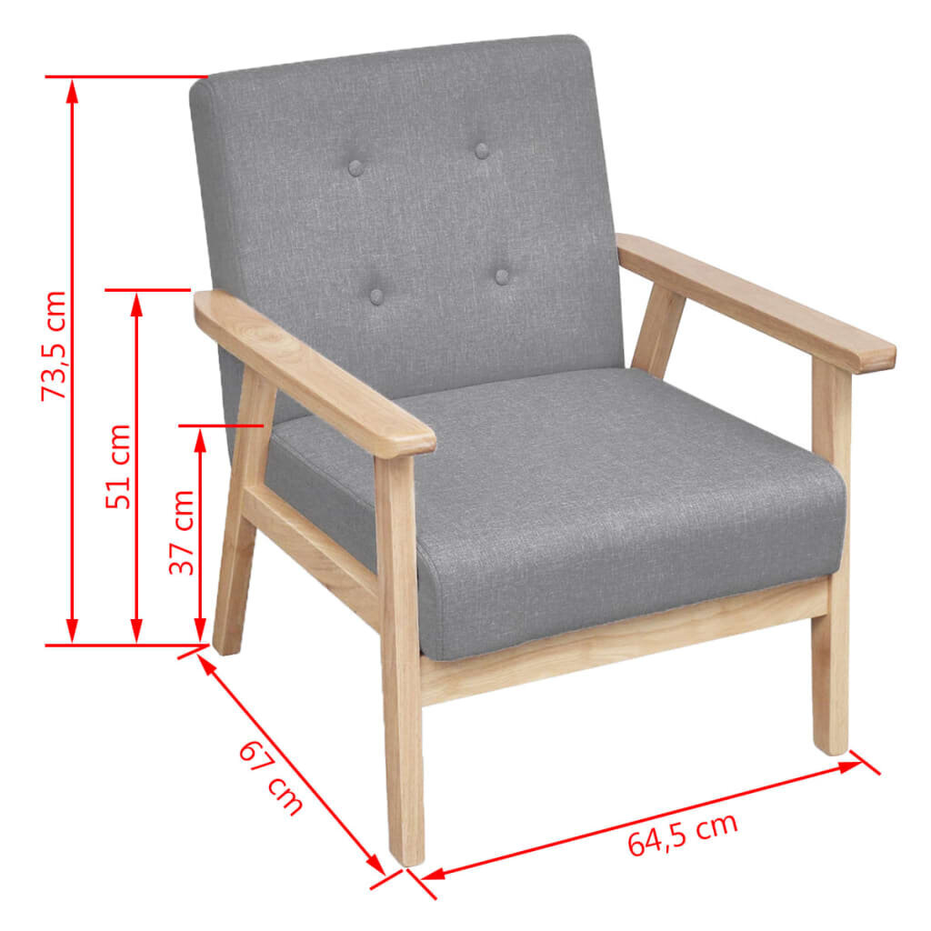 Retro krēsls, pelēks cena un informācija | Atpūtas krēsli | 220.lv