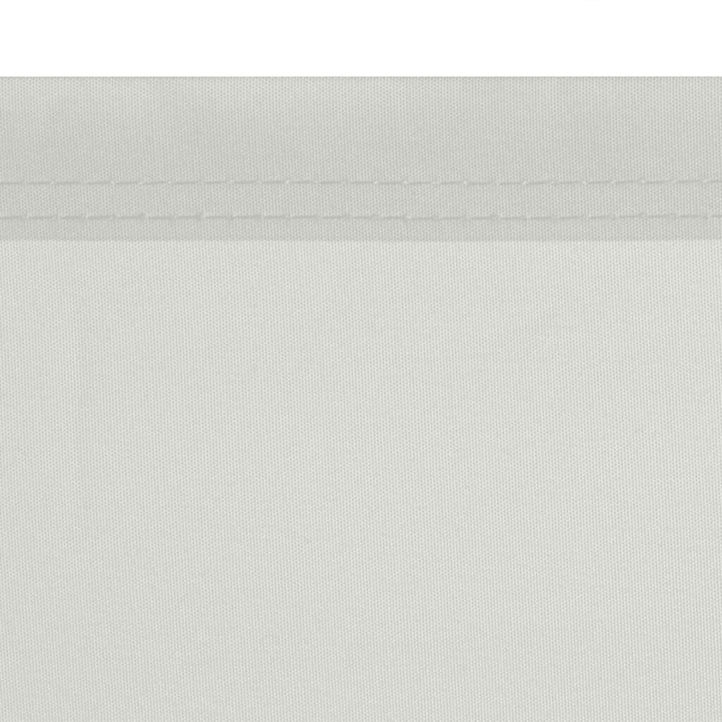 vidaXL izvelkams sānu aizslietnis, 160 x 600 cm, krēmkrāsas цена и информация | Saulessargi, markīzes un statīvi | 220.lv