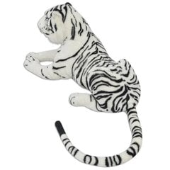 Белый плюшевый тигр XXL, 146 см цена и информация | Мягкие игрушки | 220.lv
