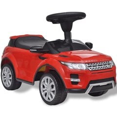 Bērnu mašīna Land Rover 348 ar mūziku, sarkana cena un informācija | Rotaļlietas zīdaiņiem | 220.lv