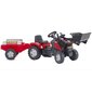 Pedāļu traktors ar lāpstu un piekabi Falk cena un informācija | Rotaļlietas zīdaiņiem | 220.lv
