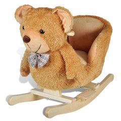 vidaXL bērnu šūpuļkrēsliņš, rotaļu lācis cena un informācija | Rotaļlietas zīdaiņiem | 220.lv