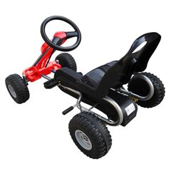 Kartings ar pedāļiem, sarkans цена и информация | Игрушки для мальчиков | 220.lv