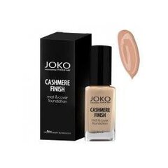 Matēta grima bāze Joko Make-Up Cashmere Finish Mat&Cover 30 ml, 151 Sand, 151 Sand cena un informācija | Grima bāzes, tonālie krēmi, pūderi | 220.lv