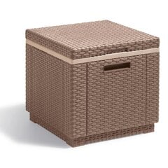 Allibert dzesēšanas kaste Ice Cube, kapučīno krāsā, 223761 cena un informācija | Dārza krēsli | 220.lv