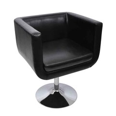 Барный стул со спинкой черный цена и информация | Кресла в гостиную | 220.lv
