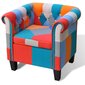 vidaXL atpūtas krēsls ar tekstilmozaīkas apdari cena un informācija | Atpūtas krēsli | 220.lv