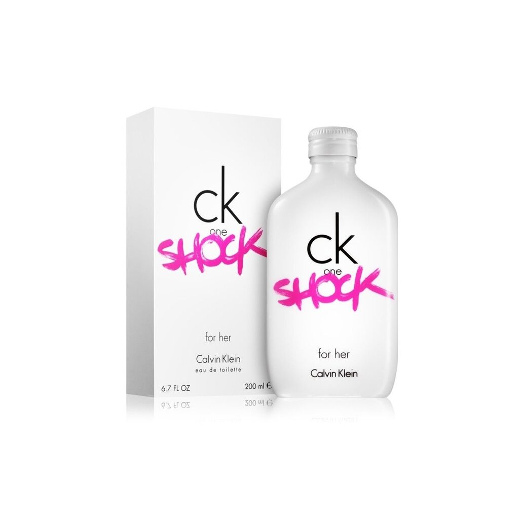 Calvin Klein One Shock For Her EDT sievietēm 200 ml цена и информация | Sieviešu smaržas | 220.lv