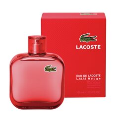 Lacoste Eau De Lacoste L.12.12 Rouge - EDT cena un informācija | Vīriešu smaržas | 220.lv