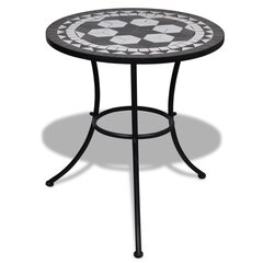 Кофейный столик с отделкой из мозаичной плитки, 60 см цена и информация | Столы для сада | 220.lv