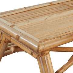 Стол для пикников, 120x120x75 см, коричневый цена и информация | Столы для сада | 220.lv