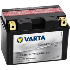 Аккумулятор мото Varta Powersports AGM TTZ14S/TTZ14-BS цена и информация | Мото аккумуляторы | 220.lv
