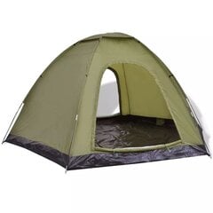 Палатка vidaXL, зеленая цена и информация | Палатки | 220.lv
