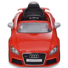 Audi TT RS Sēžamā Elektriskā Mašīna Bērniem, Tālvadības Pults, Sarkana cena un informācija | Bērnu elektroauto | 220.lv