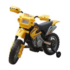 Elektriskais Motocikls Bērniem Dzeltens цена и информация | Электромобили для детей | 220.lv