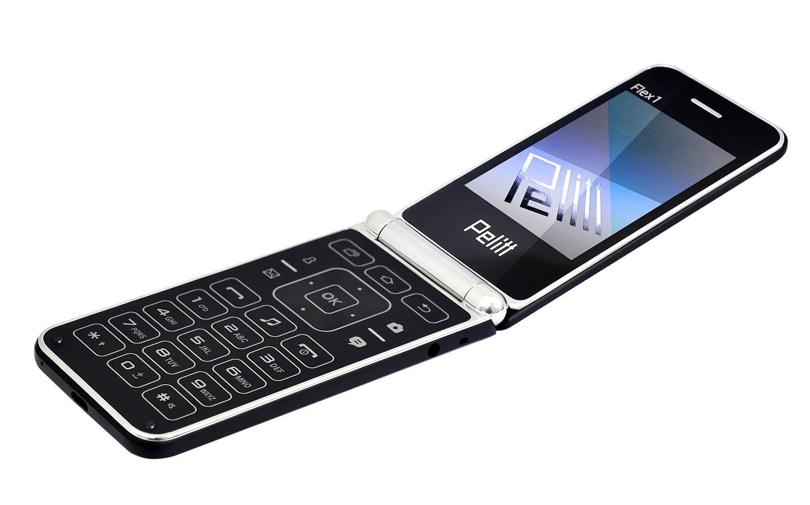 Pelitt Flex1 Dual Black cena un informācija | Mobilie telefoni | 220.lv