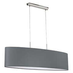 EGLO griestu lampa Pasteri Grey, 31586 цена и информация | Люстры | 220.lv